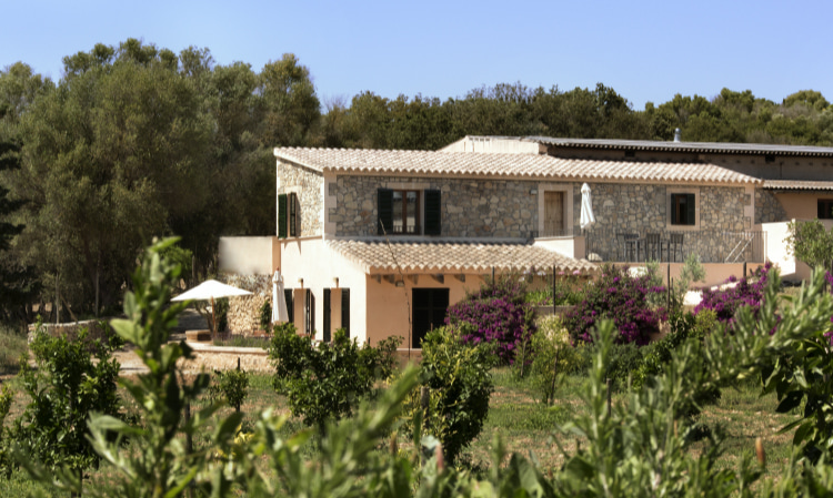  One of the three buildings of Bodegas Can Feliu